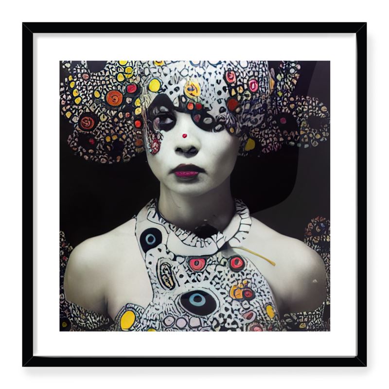 Portrait of a Woman Framed & Mounted Print