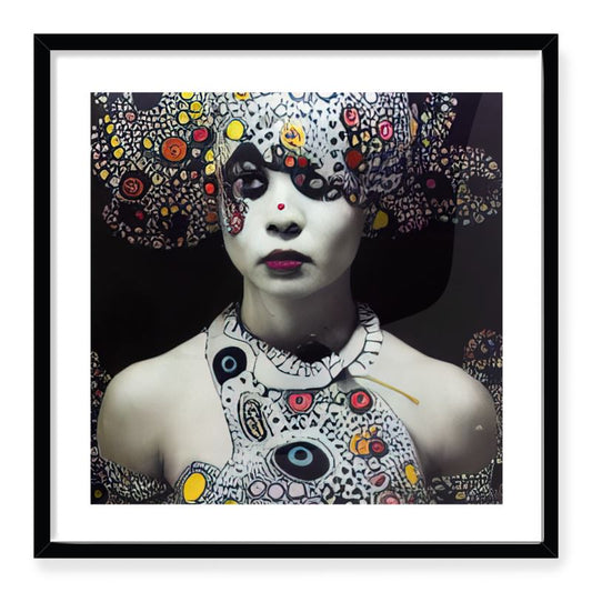 Portrait of a Woman Framed & Mounted Print