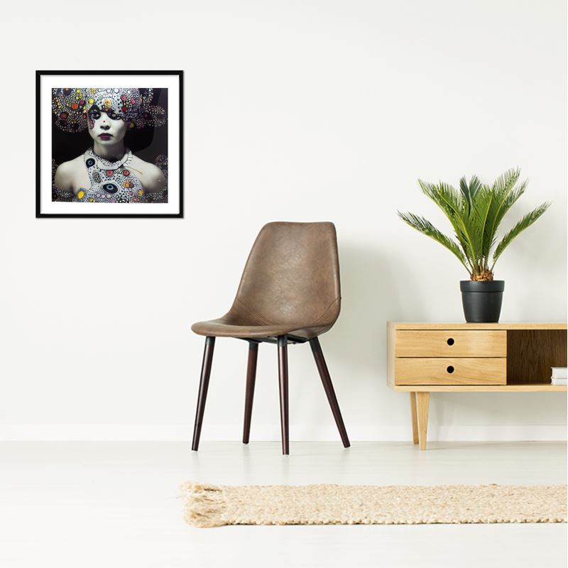 Portrait of a Woman Framed & Mounted Print