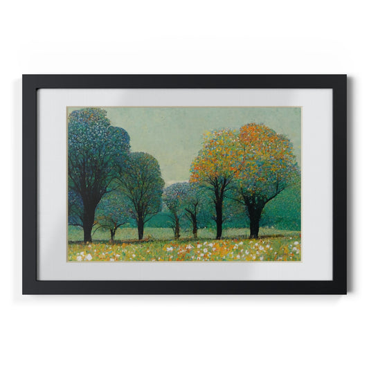 Springtime Grove Framed and Mounted Small Print