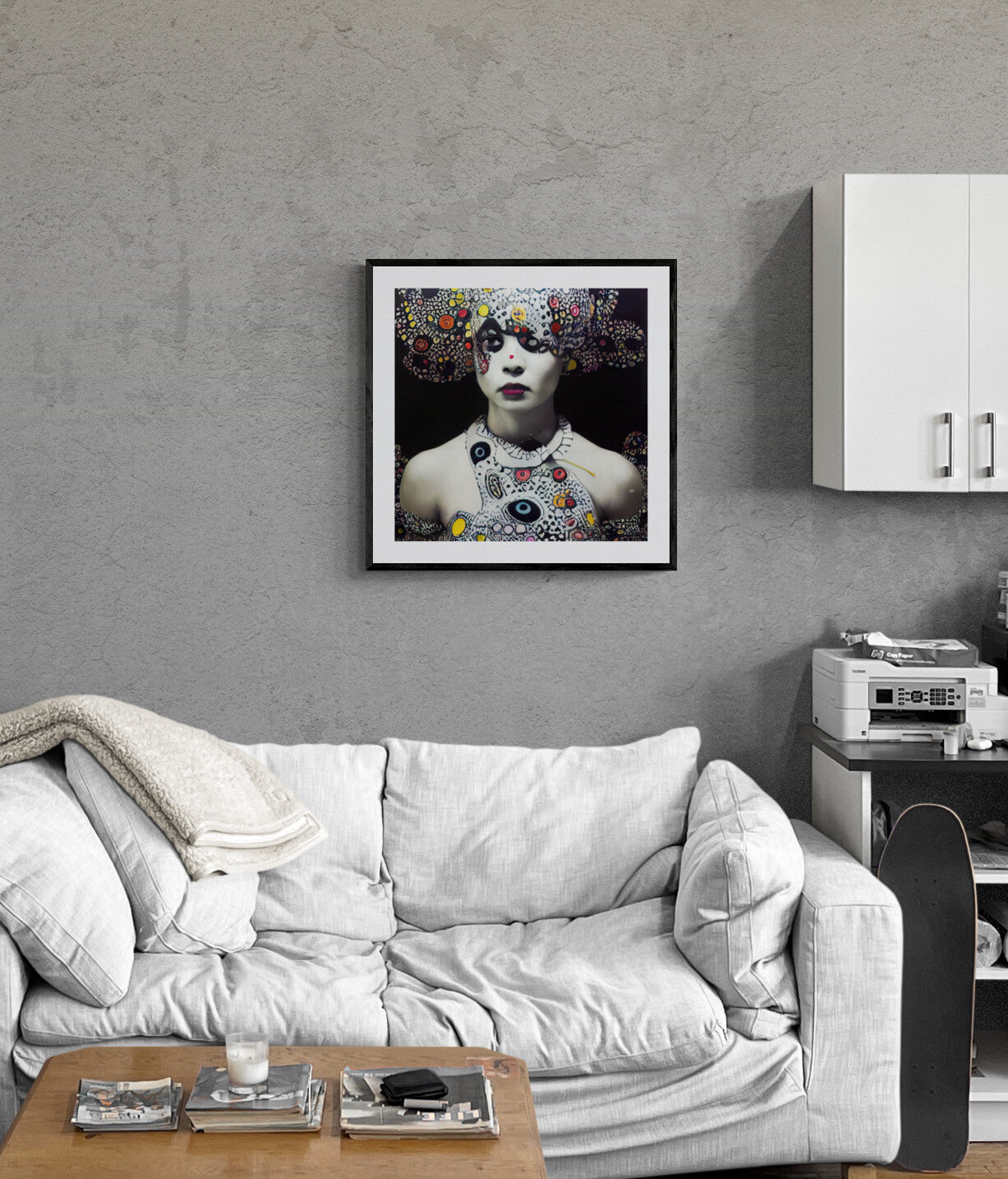 Portrait of a Woman Framed & Mounted Print